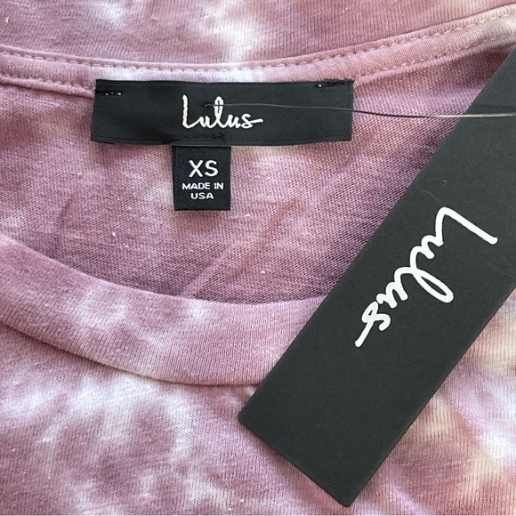 NWT Lulus Tie Dye Shirt - Picture 2 of 6